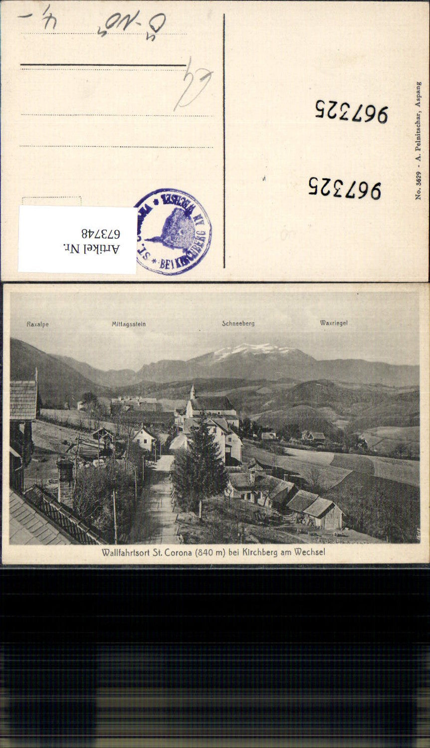 673748, Pilgrimage site St. Corona a. Wechsel
