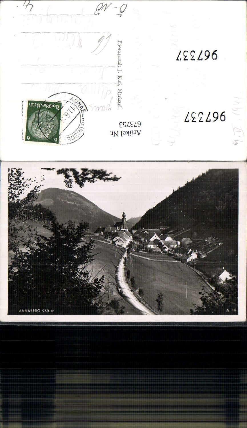 673753,Foto Ak Annaberg Ansicht Annaberg bei Mariazell