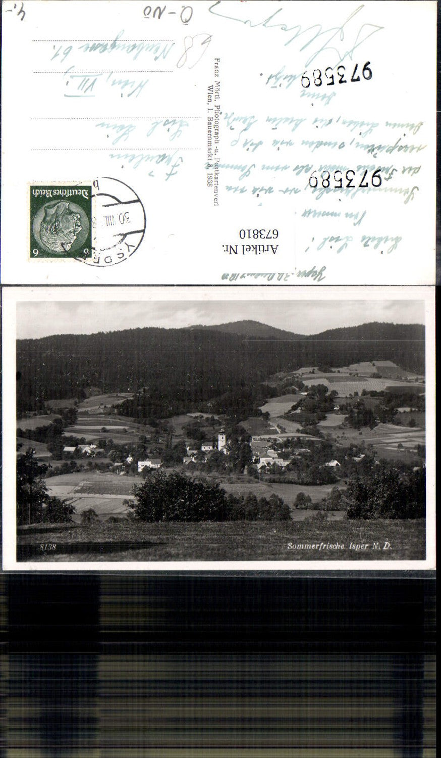 673810, Photo Ak Ysper Yspertal