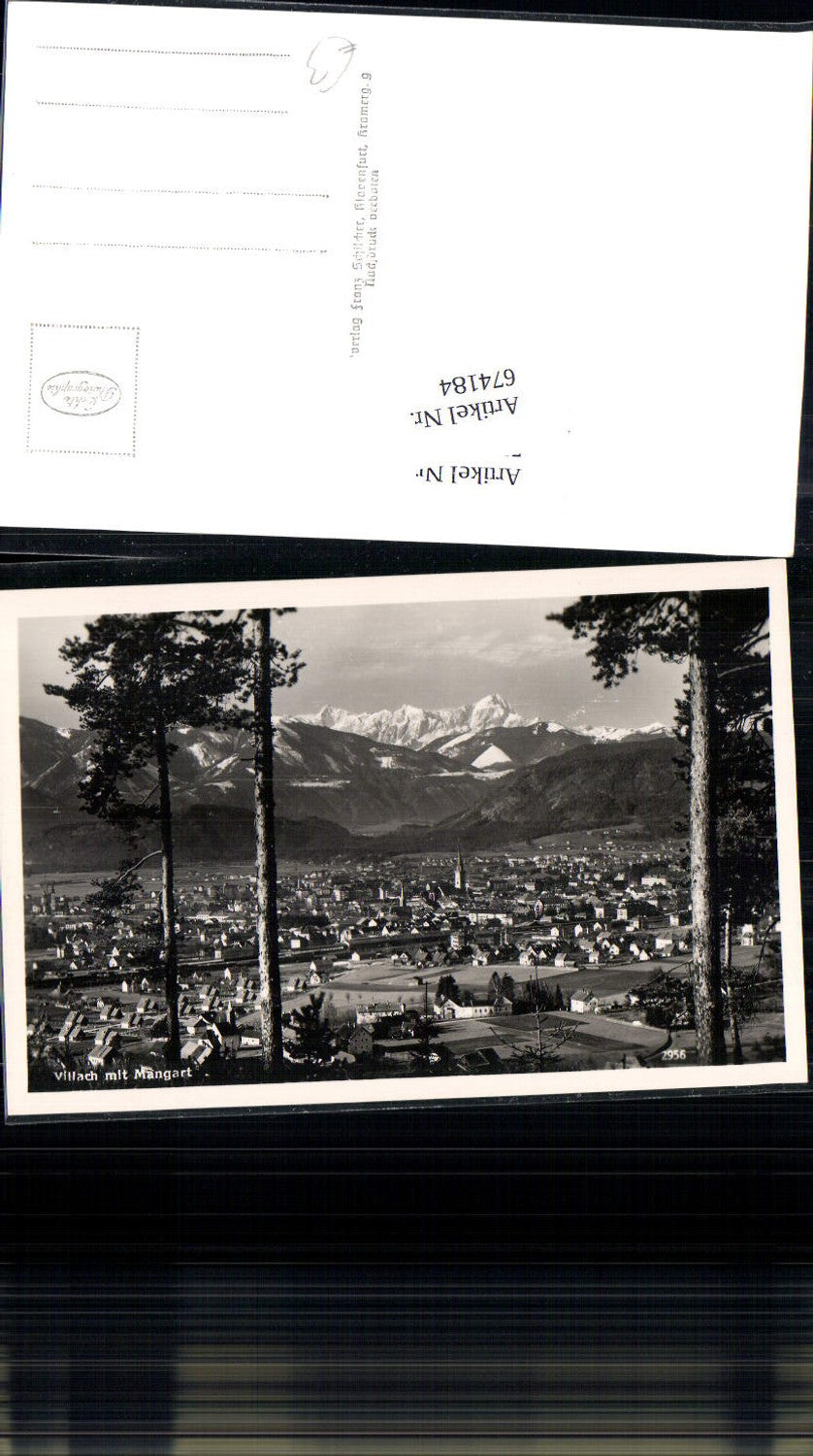 674184,Villach m. Mangart