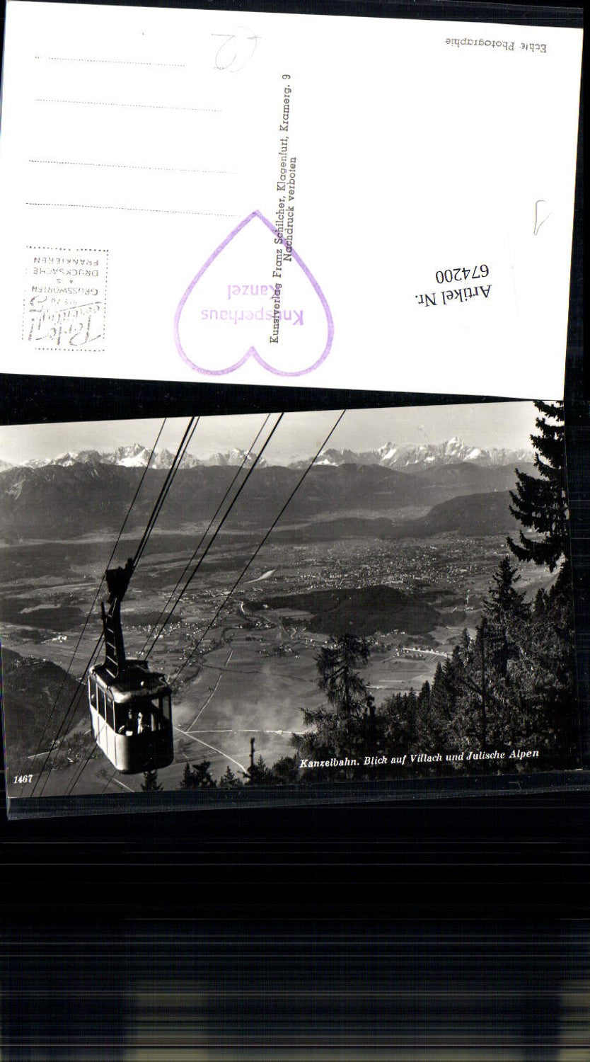 674200,Villach Gondel Kanzelbahn