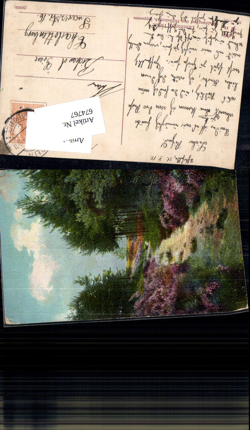 674767,Lüneburger Heide Waldweg Höllenberg Seppensen