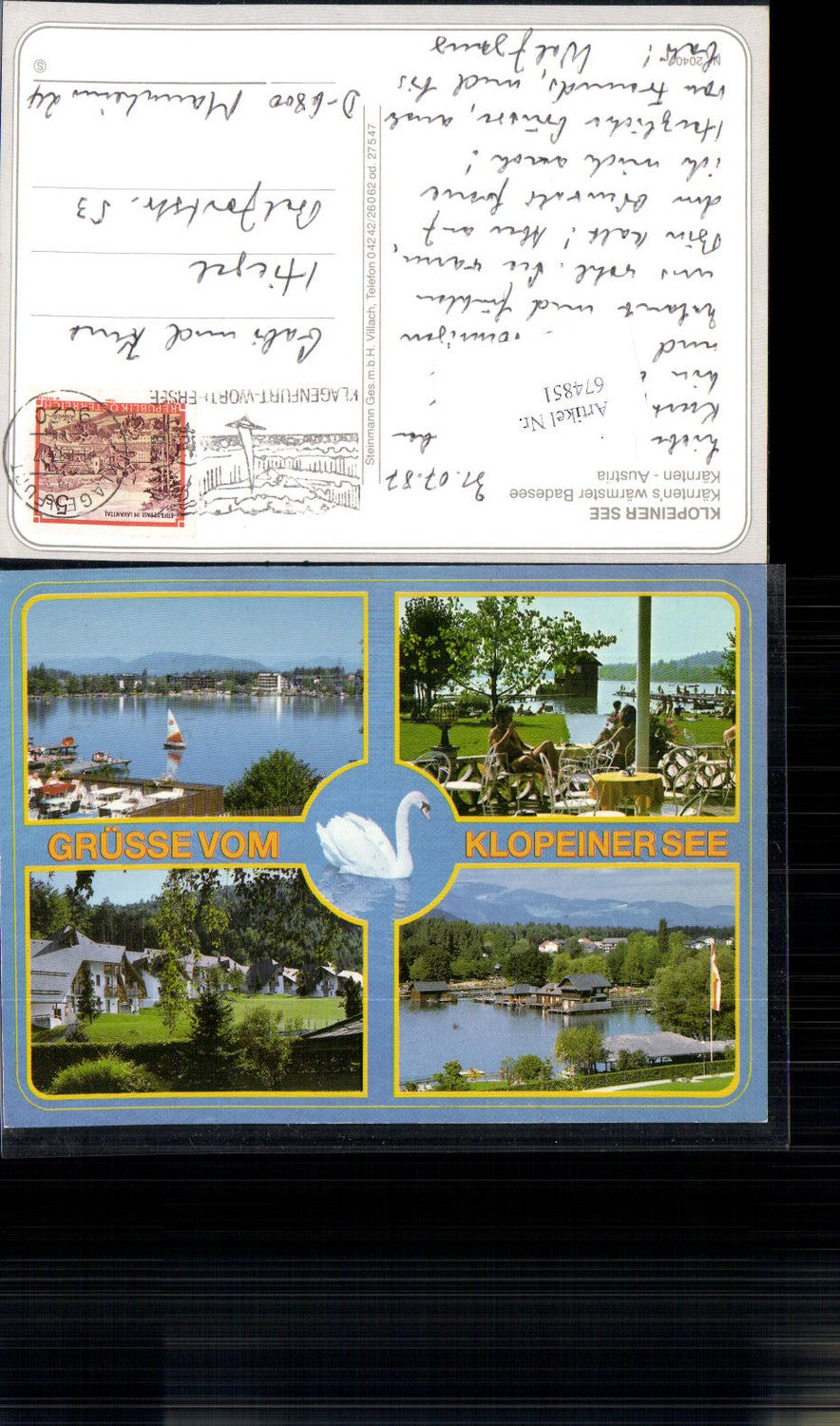 674851,Klopeinersee St. Kanzian am Klopeiner See