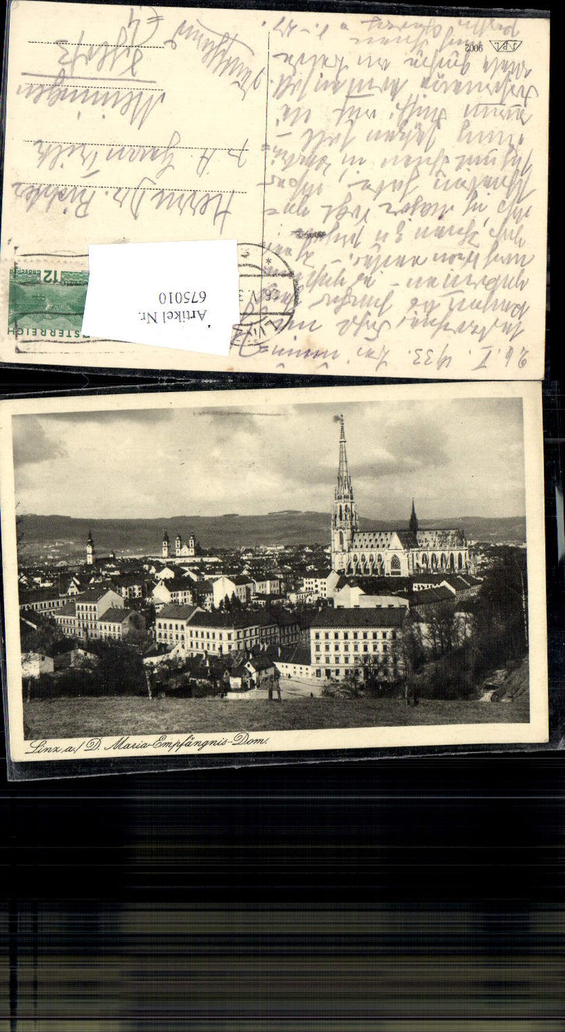 675010,Linz an der Donau Dom Maria Empfängnis Dom