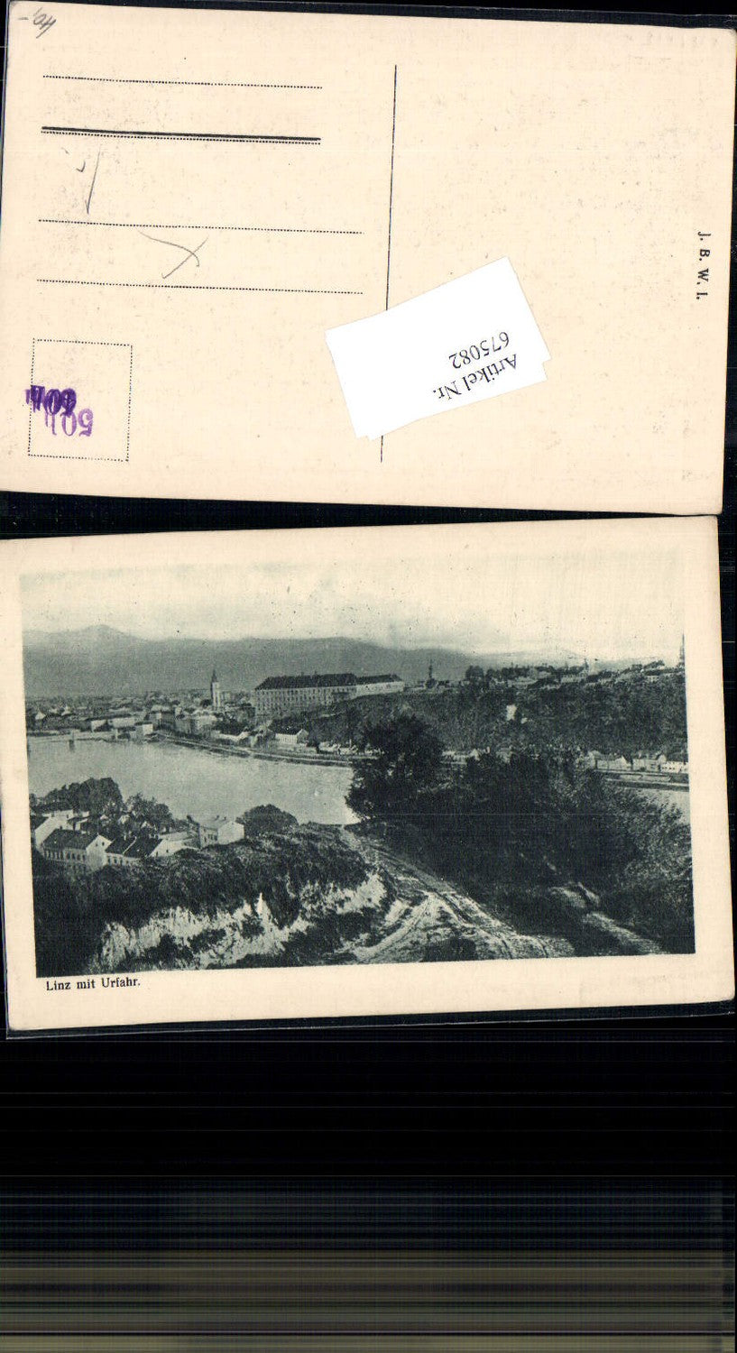675082,Linz an der Donau Partie bei Urfahr