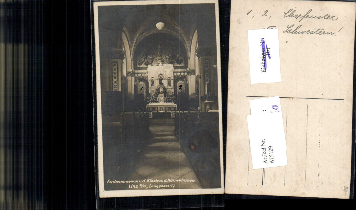 675129,Linz an der Donau Kloster Karmeliterinnen