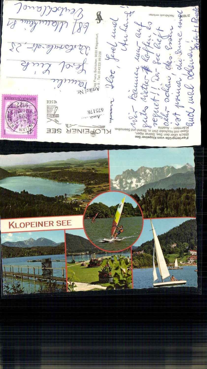 675178,Klopeinersee Klopeiner See St. Kanzian