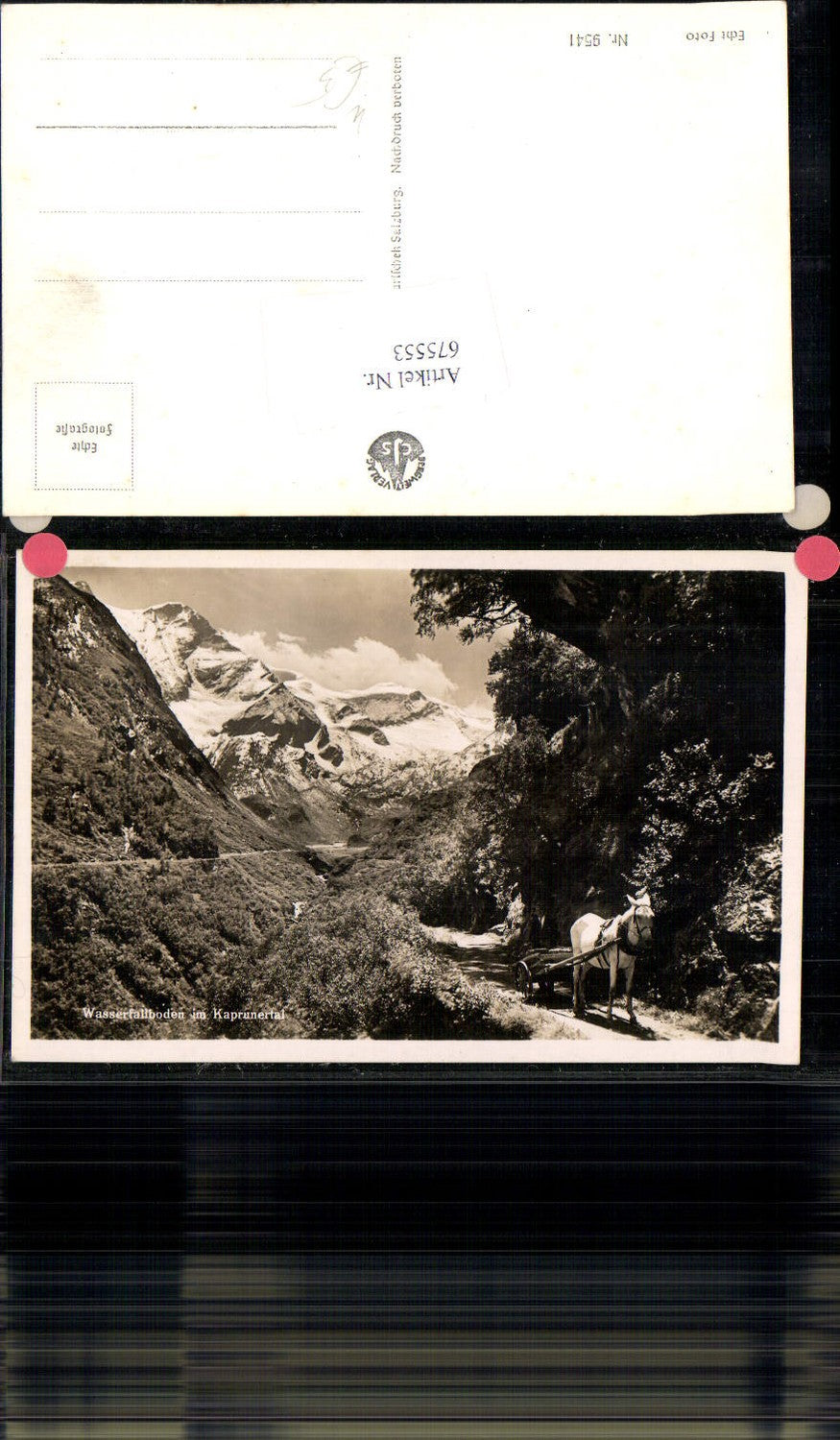 675553,Kaprunertal Kaprun Moserboden Zell am See Wasserfallboden