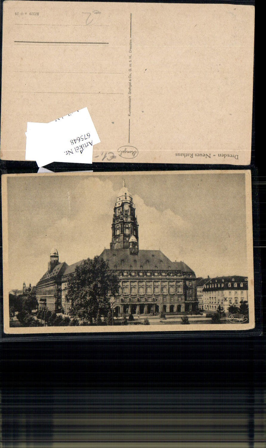 675648,Dresden Neues Rathaus Ringstraße