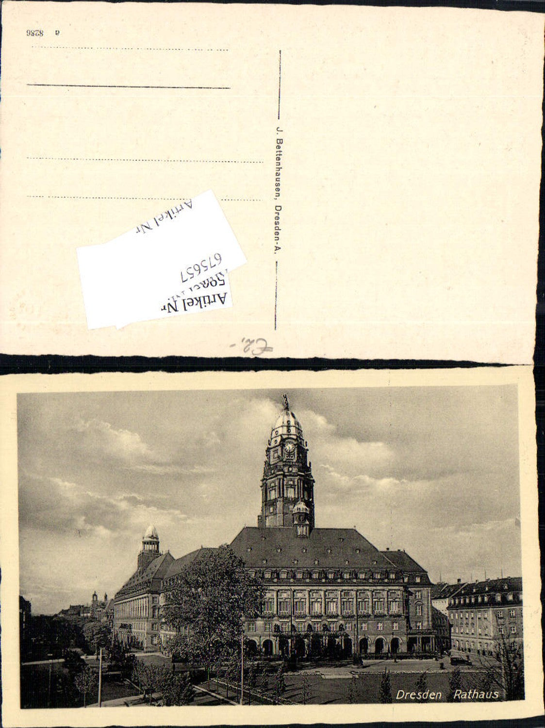675657,Dresden Neues Rathaus Ringstraße