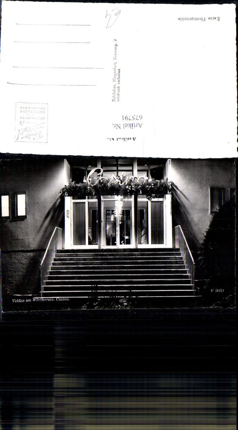 675791, Velden am Wörthersee Casino Entrance