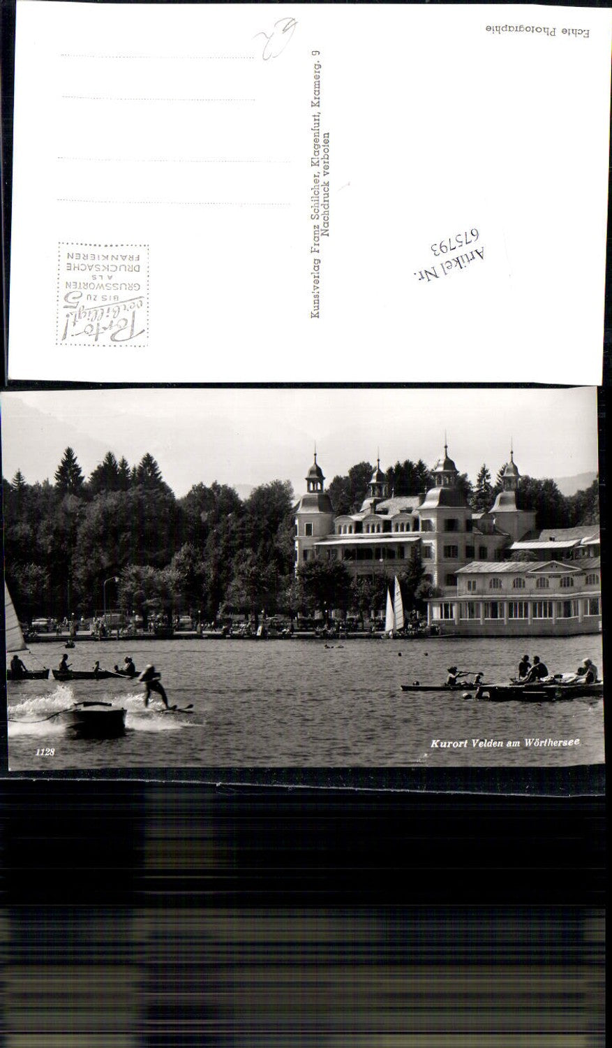 675793,Velden am Wörthersee Wasserski Skifahren Wassersport