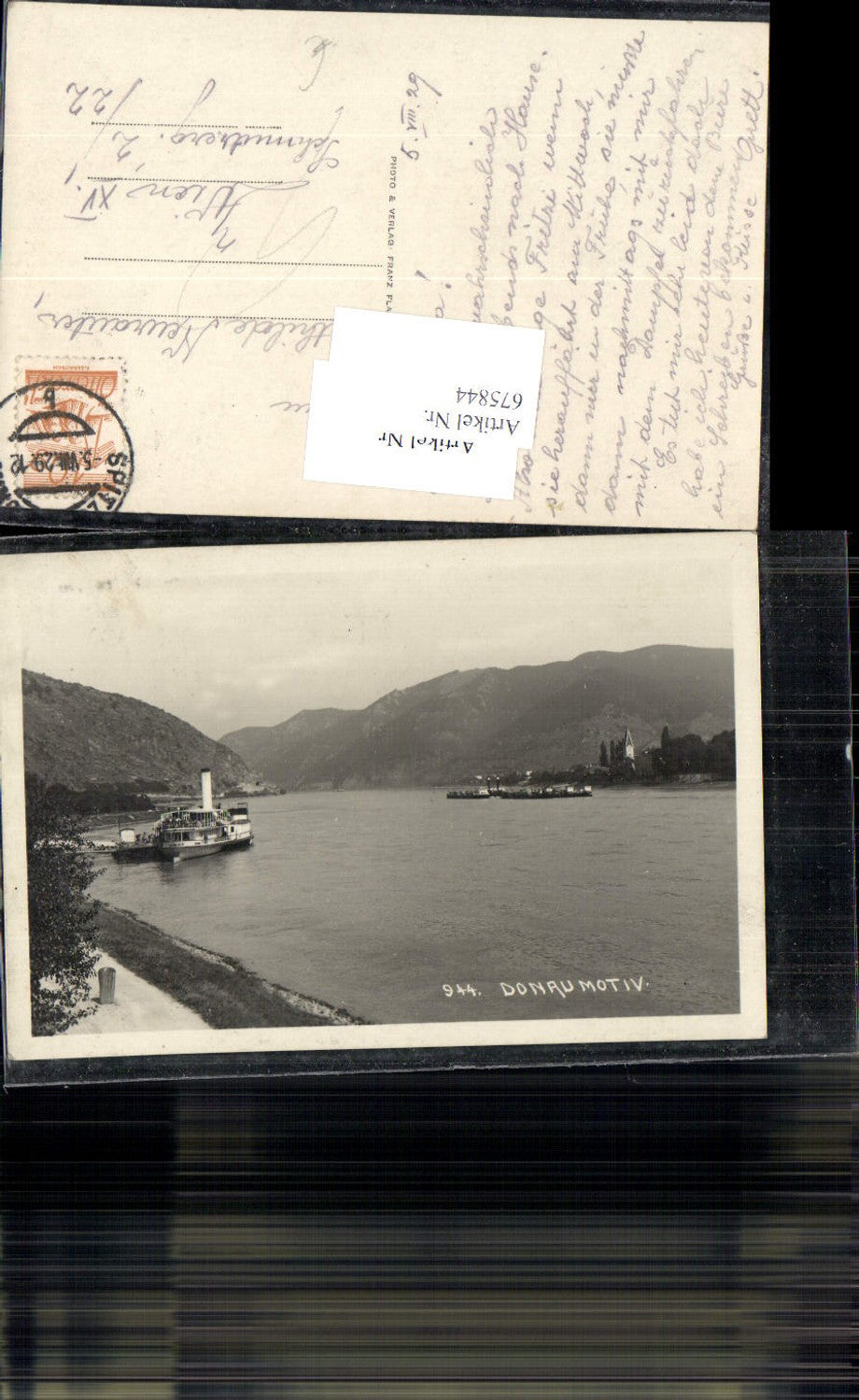 675844,Partie bei Weissenkirchen Spitz an der Donau Dampfer Wachau