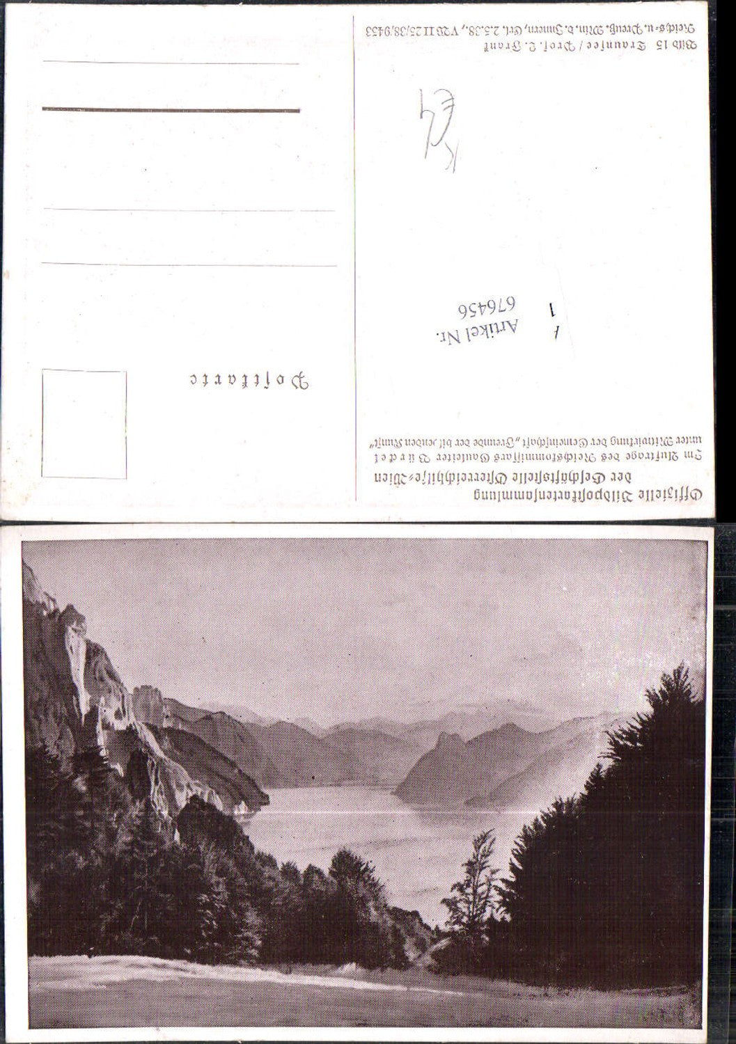 676456,Traunsee Gmunden Traunkirchen Bildpostkartensammlung 15 Prof. L. Frank