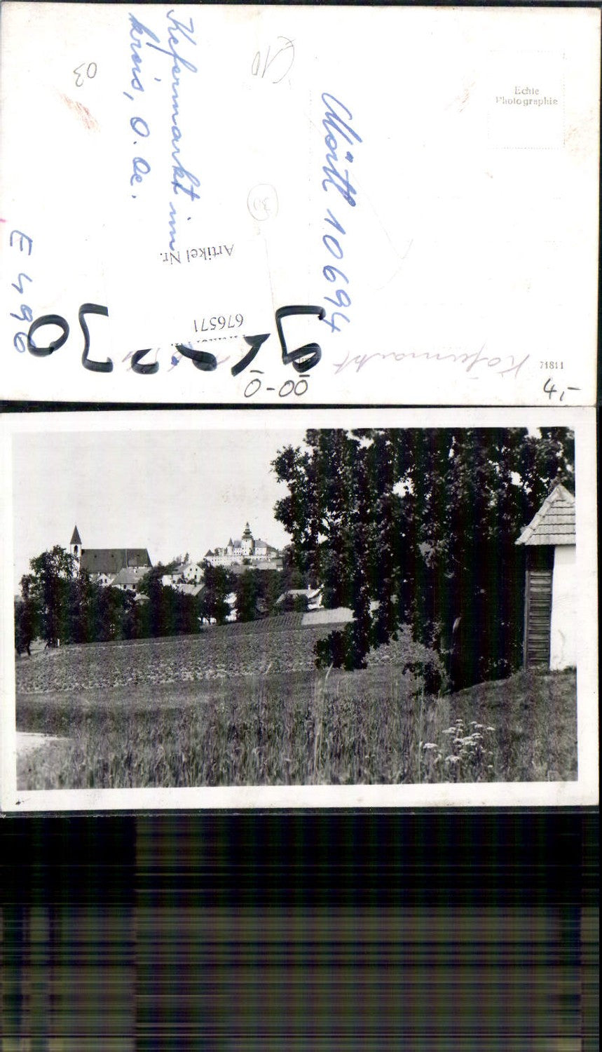 676571,Foto-AK Kefermarkt im Mühlkreis Verlagsrohabzug Verlag Mörtl 10694