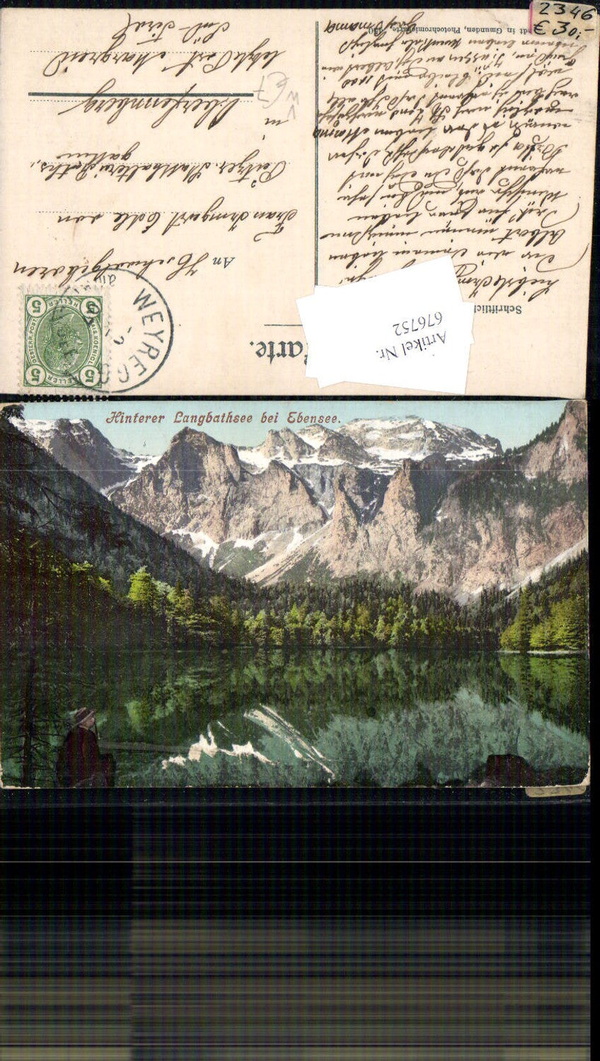 676752,Ebensee Hinterer Langbathsee pub Brandt 450