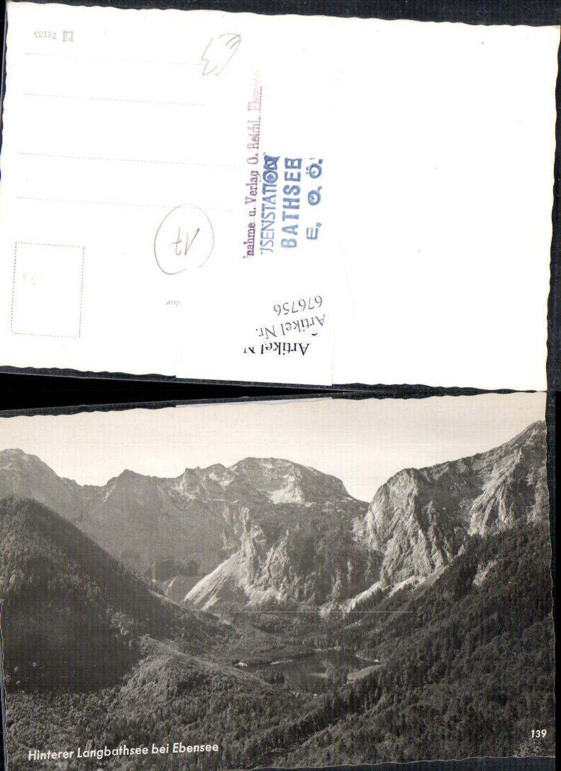 676756,Ebensee Hinterer Langbathsee
