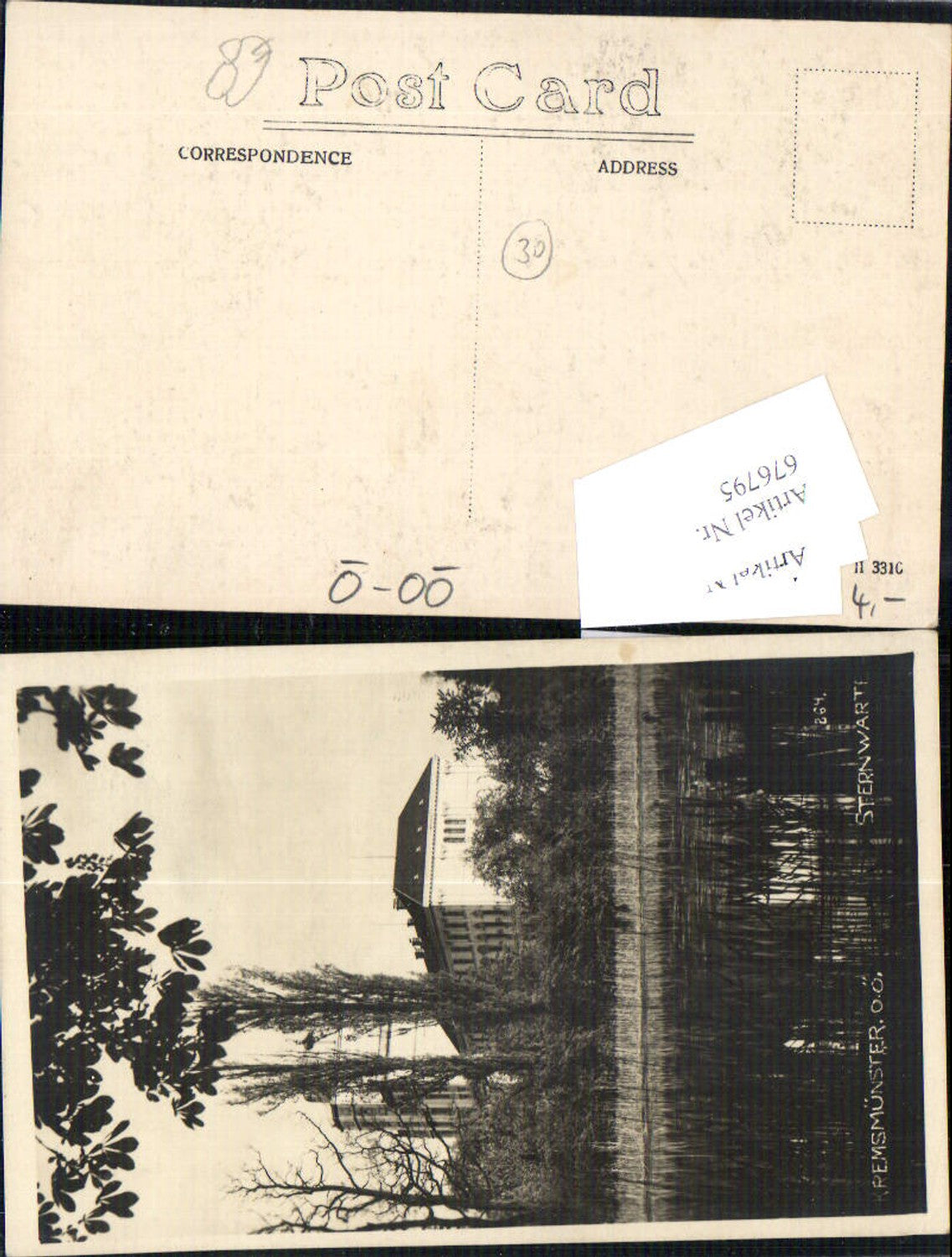 676795,Kremsmünster Sternwarte Warte Observatorium