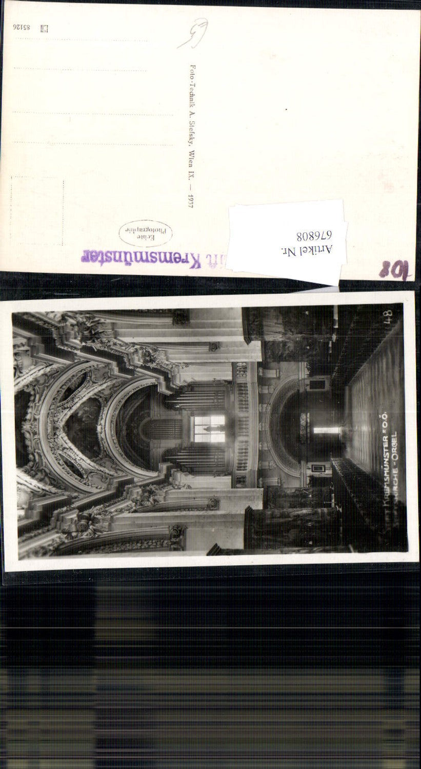 676808,Kremsmünster Orgel