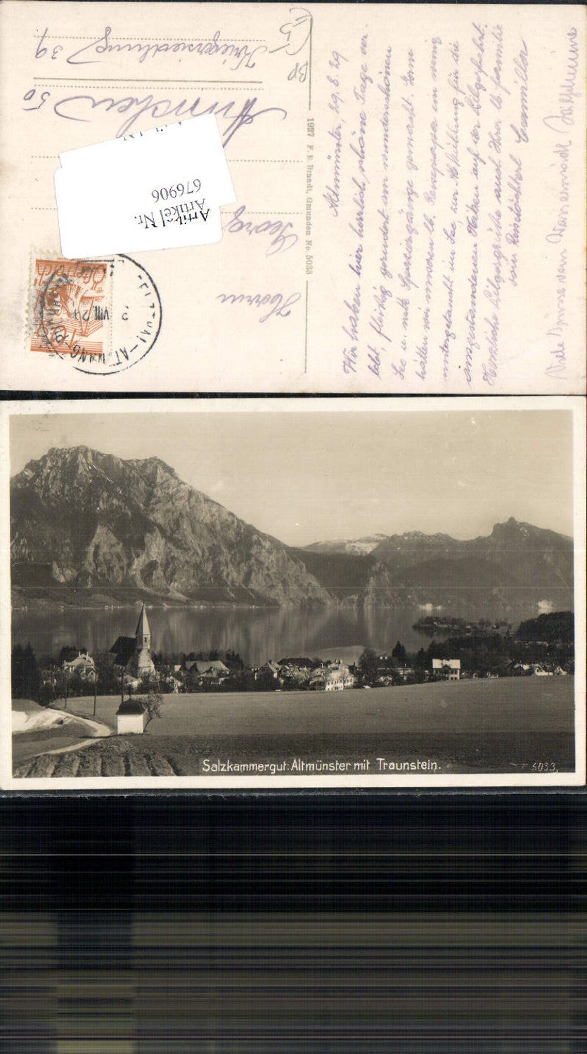 676906,Traunkirchen am Traunsee