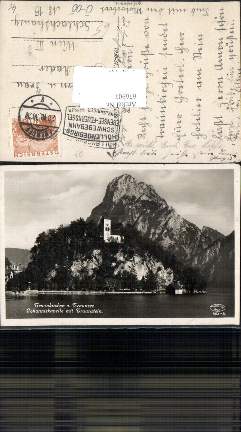 676907,Traunkirchen am Traunsee Traunstein Johanniskapelle