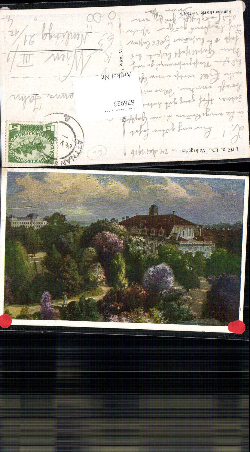 676923,Linz an der Donau Volksgarten