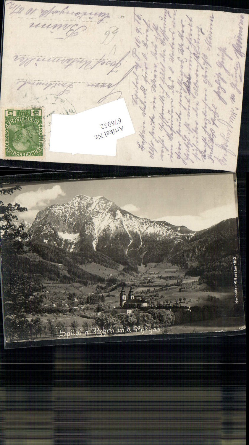 676952,Spital am Pyhrn Pyhrnbahn pub Hochreiter 1310