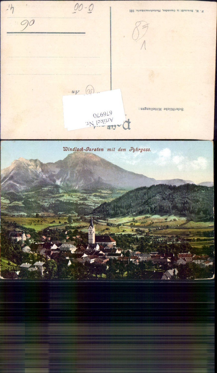 676970,Windischgarsten m. Pyhrgas pub Brandt 161