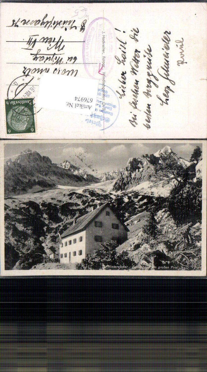 676974,Hinterstoder Großer Priel Schutzhaus