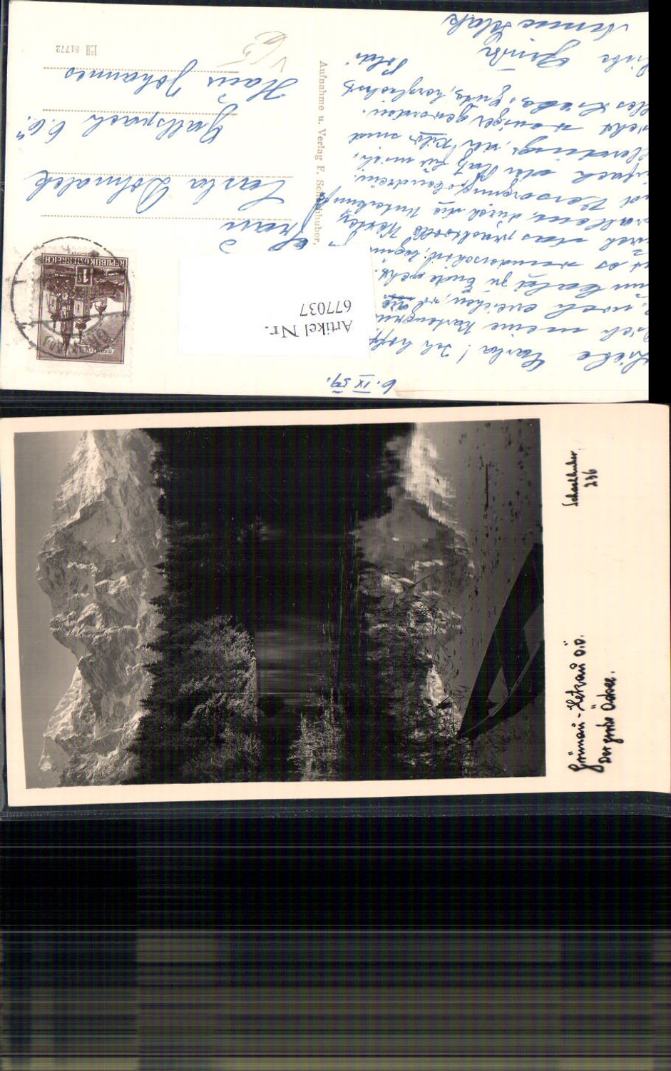 677037,Grünau im Almtal Almsee Hetzau Ödsee