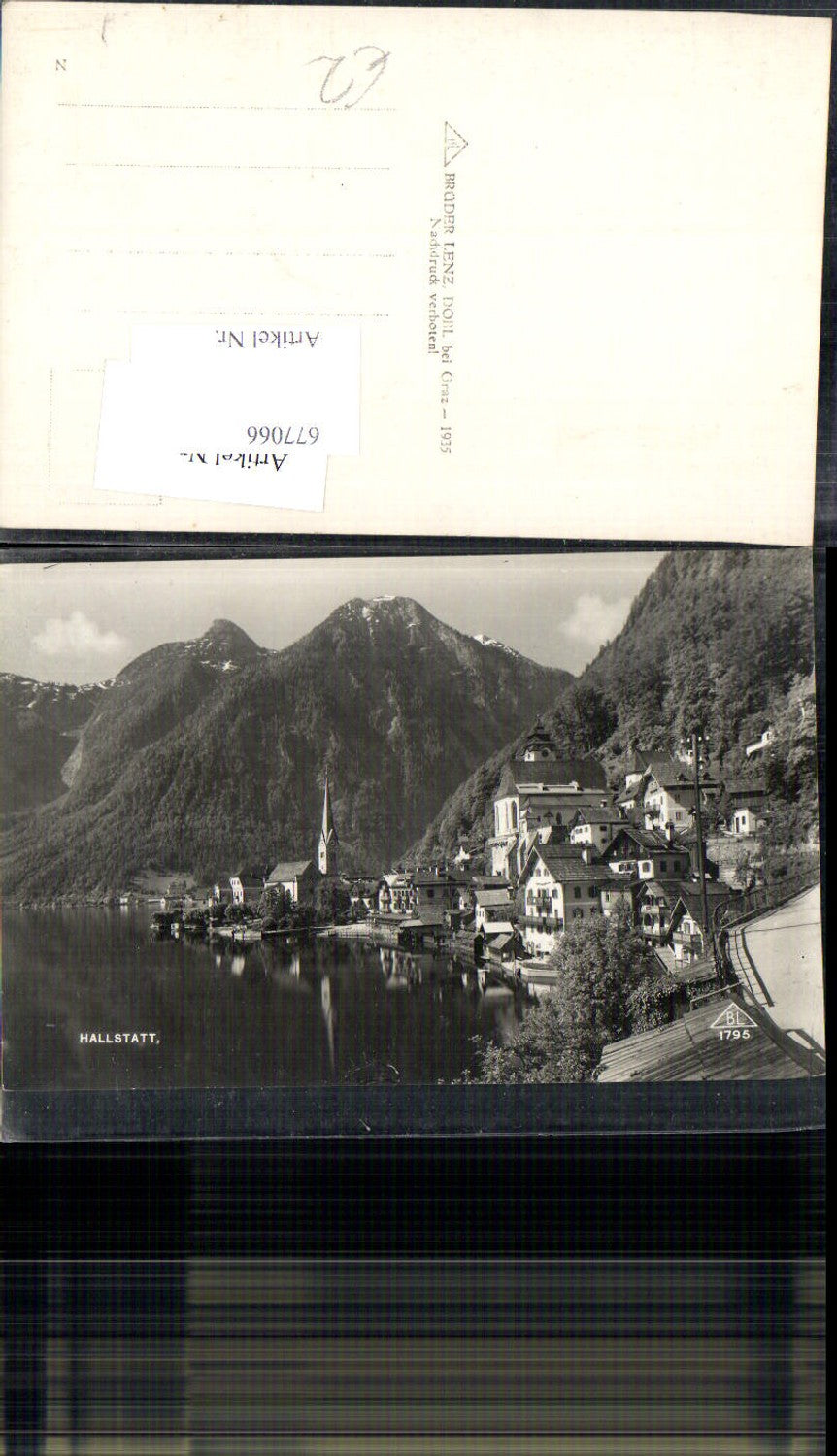 677066,Hallstatt am Hallstättersee