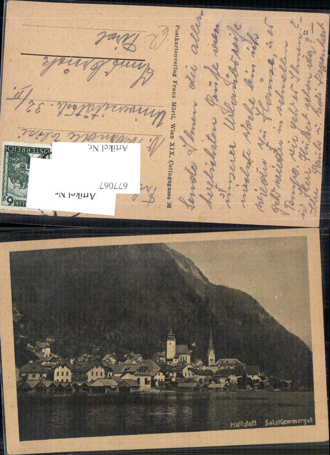 677067,Hallstatt am Hallstättersee