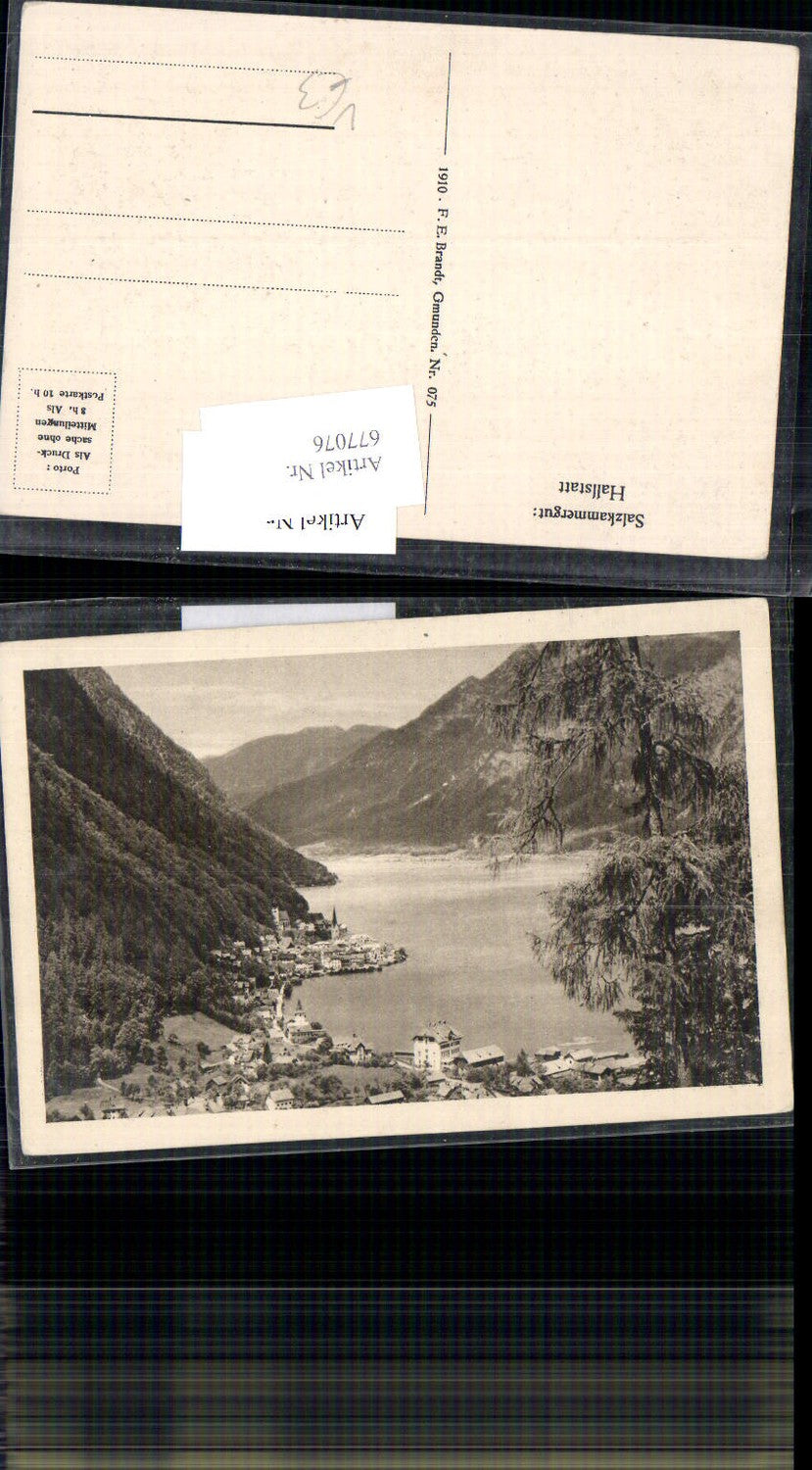 677076,Hallstatt am Hallstättersee
