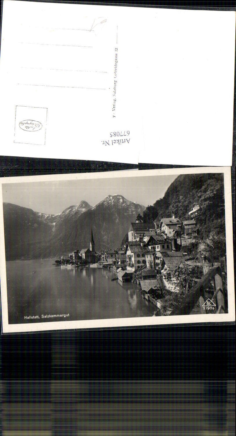 677085,Hallstatt am Hallstättersee