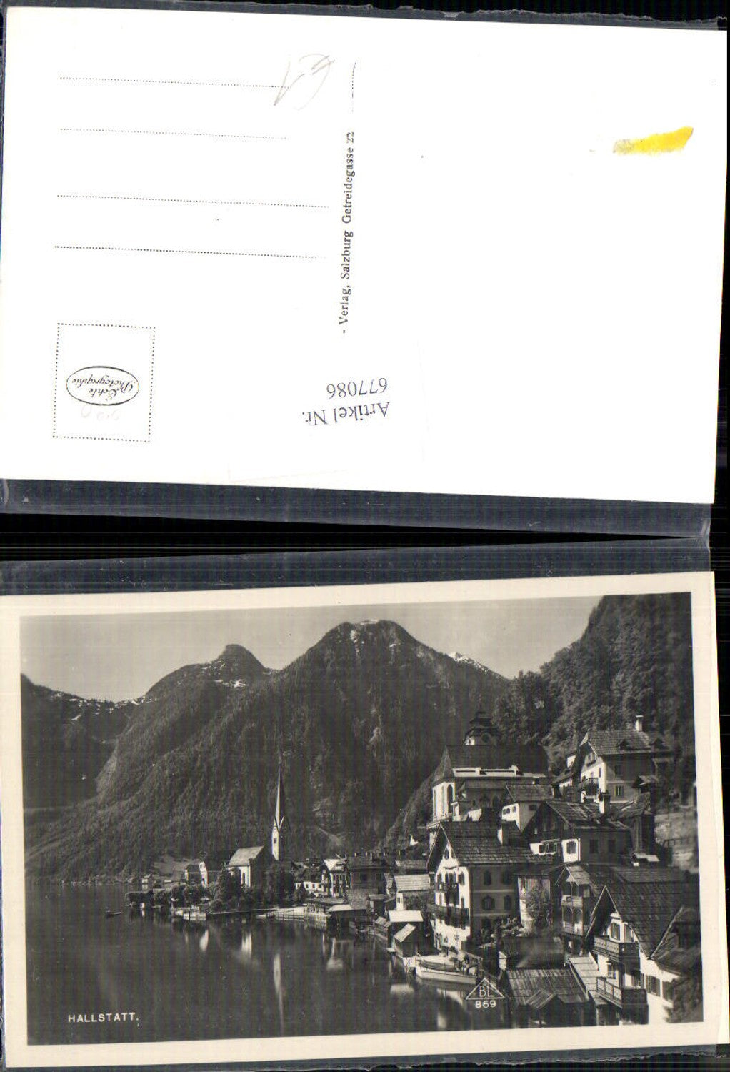 677086,Hallstatt am Hallstättersee