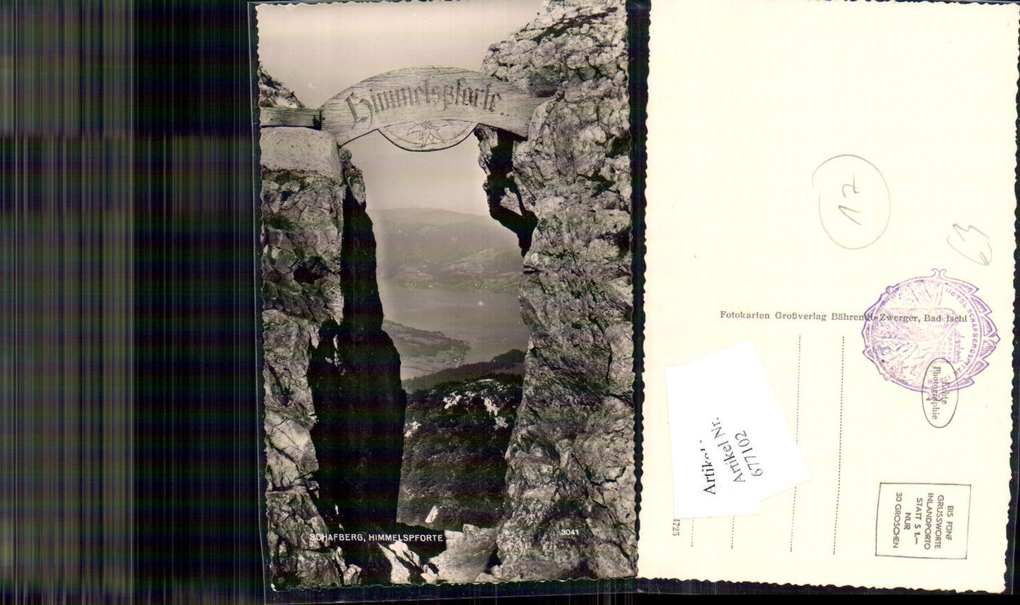 677102,Schafberg Pforte Himmelspforte St. Wolfgang