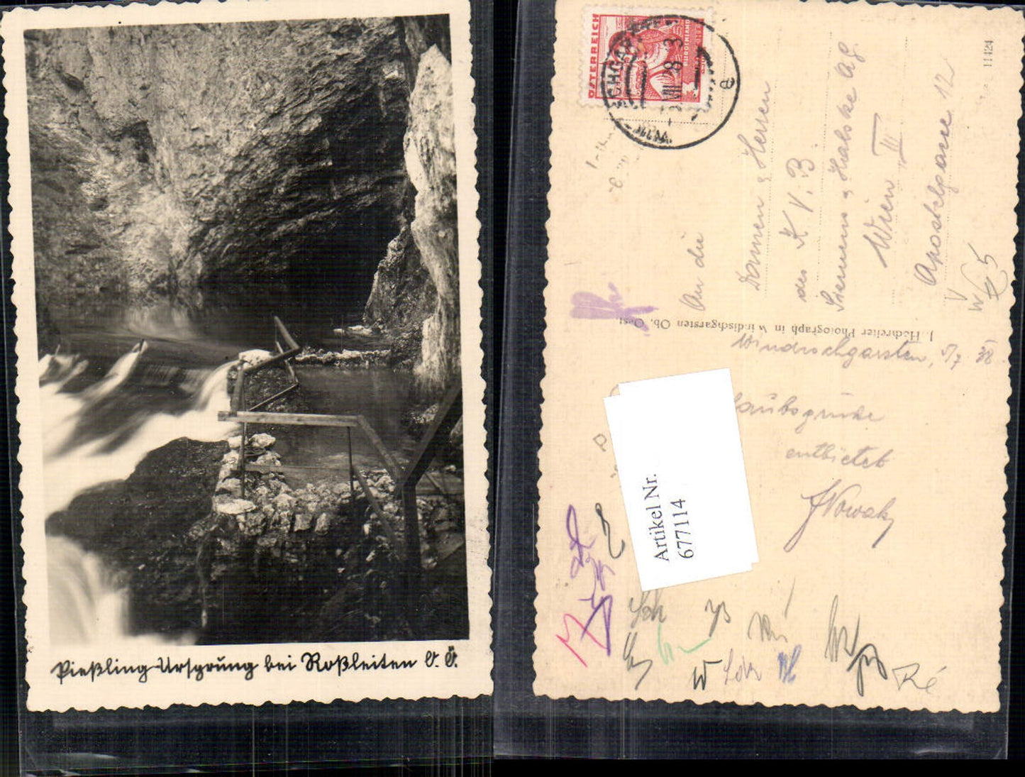 677114,Pießling Ursprung bei Roßleiten Spital am pyhrn