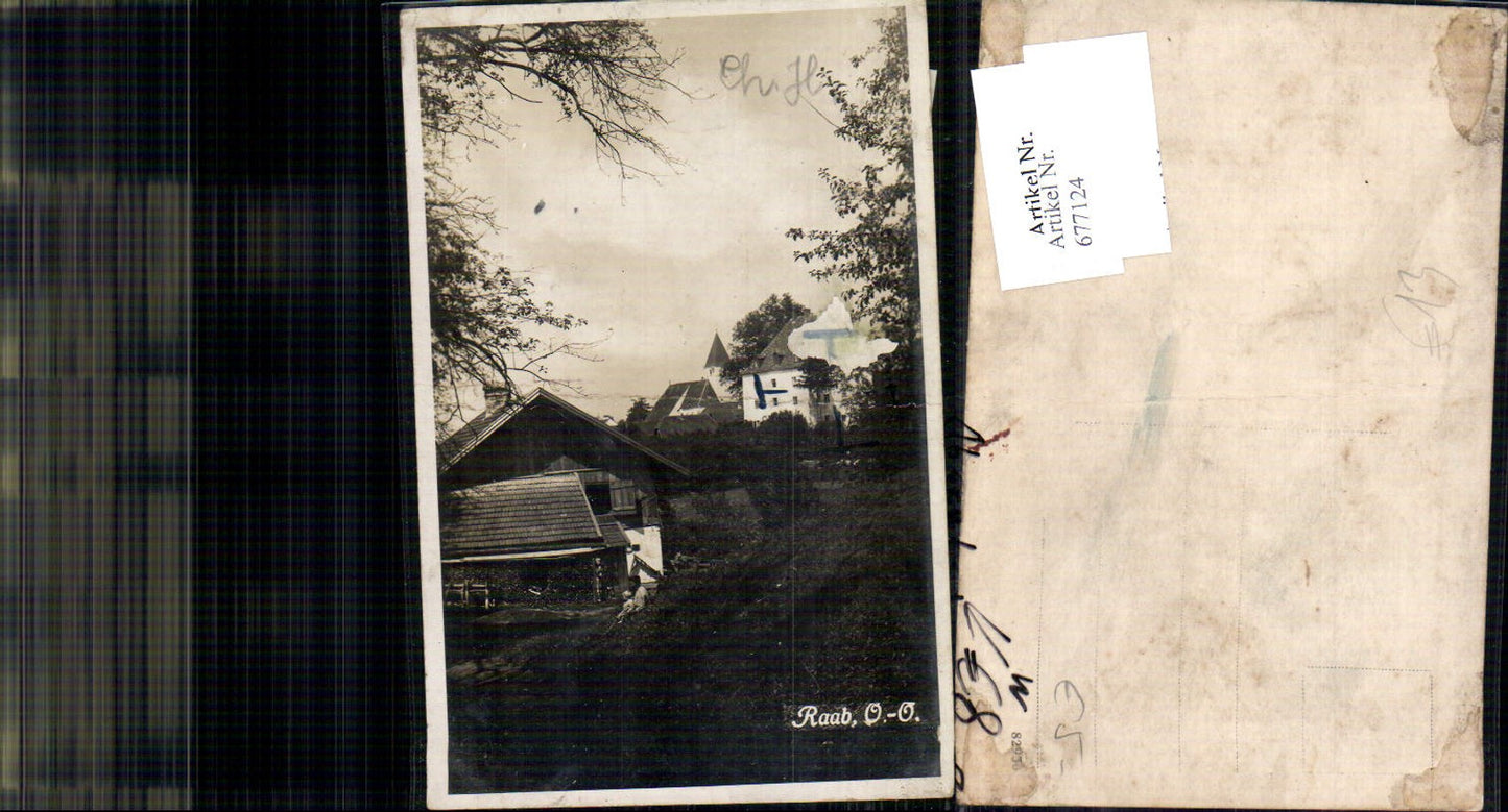 677124,Foto-AK Raab im Innviertel