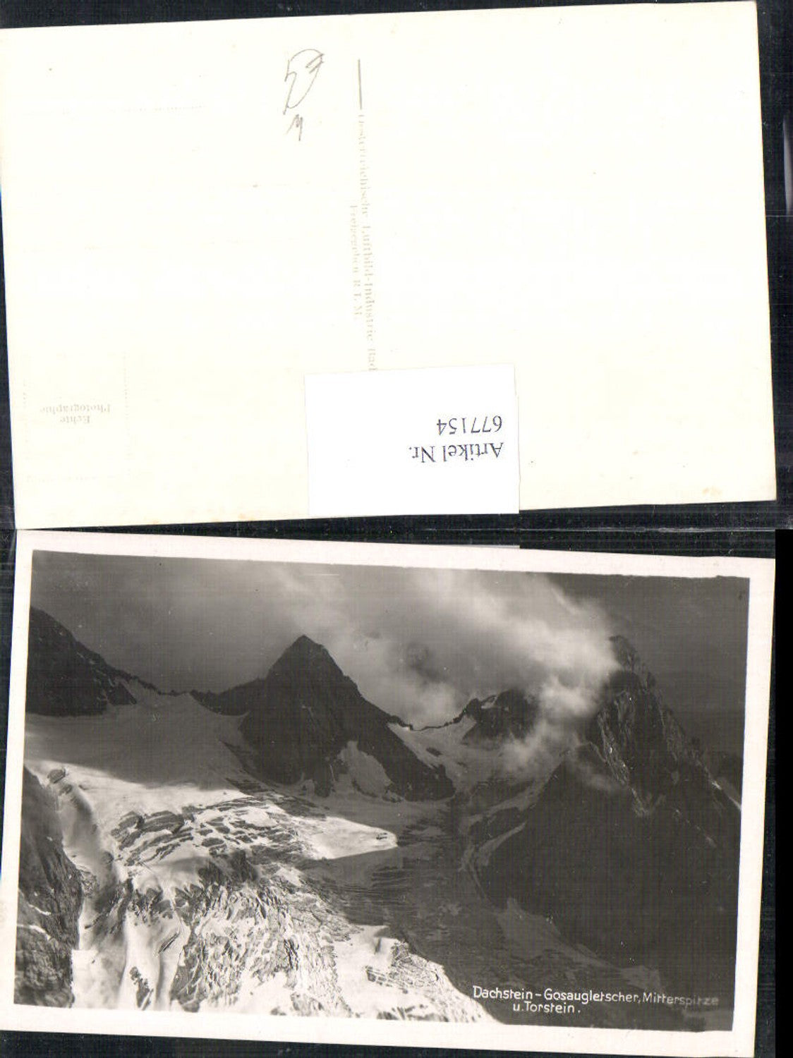 677154,Dachstein Gosaugletscher Gletscher Gosau Torstein