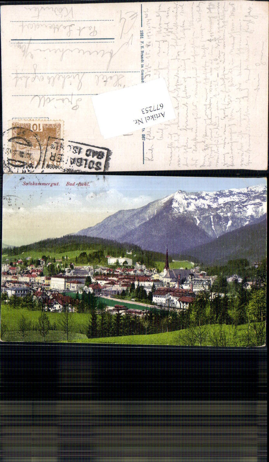 677253,Bad Ischl pub Brandt 367