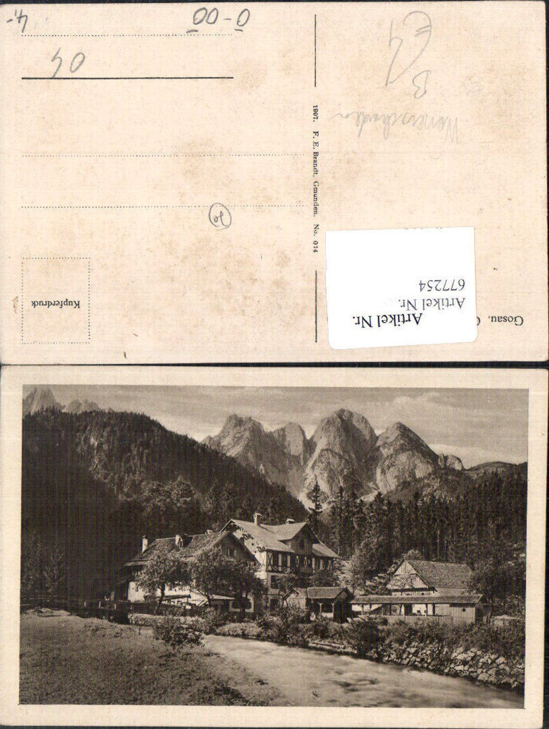 677254,Gosau Gosauschmied pub Brandt 074