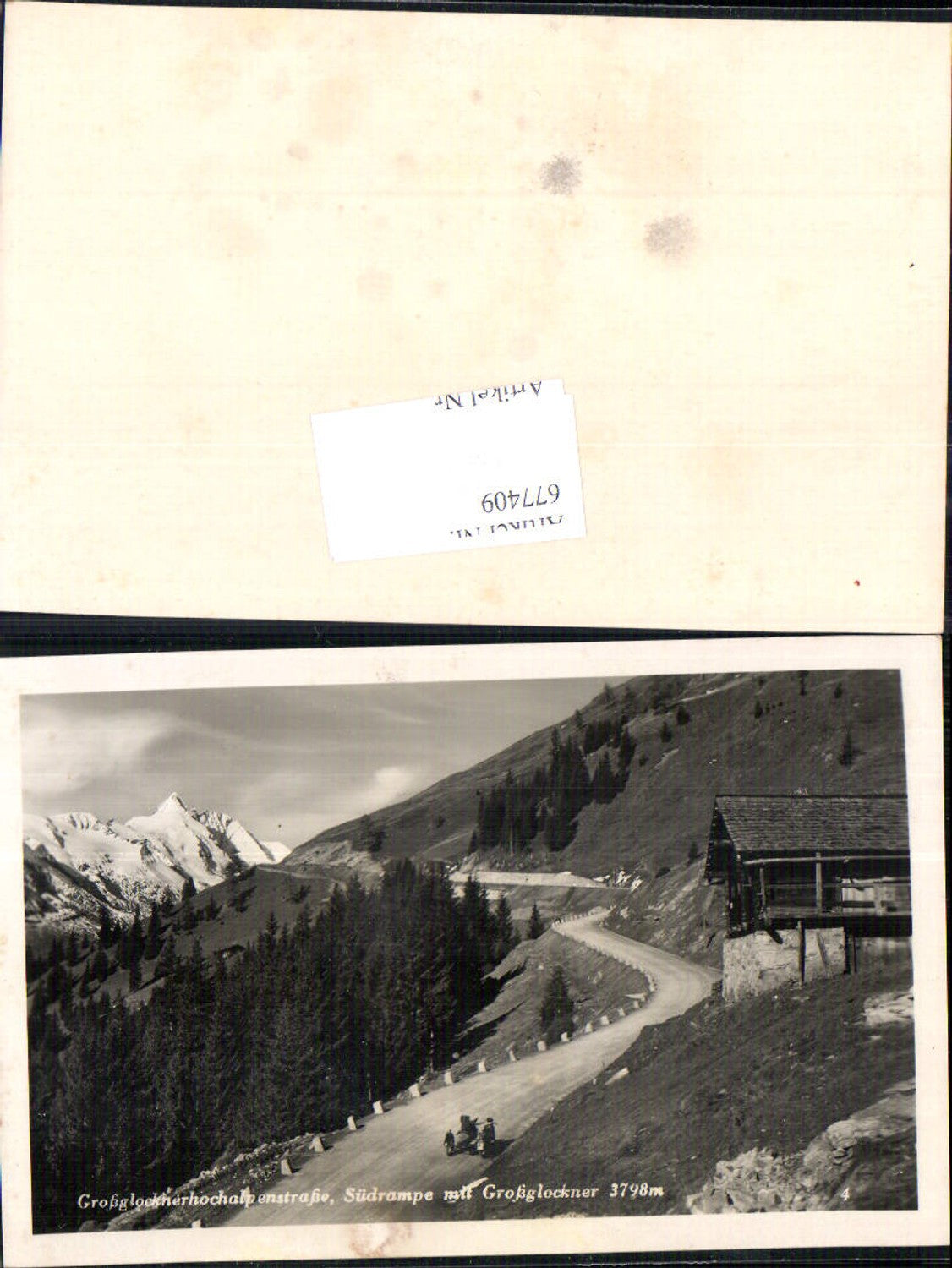 677409 Grossglockner Hochalpenstrasse Südrampe Beiwagen Seitenwagen