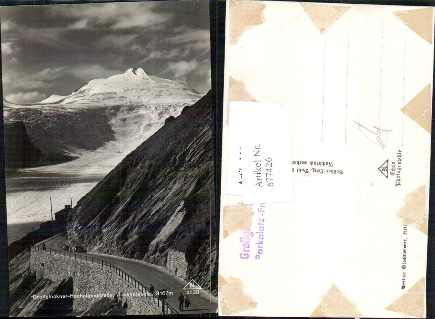 677426 Grossglockner Hochalpenstrasse johannisberg