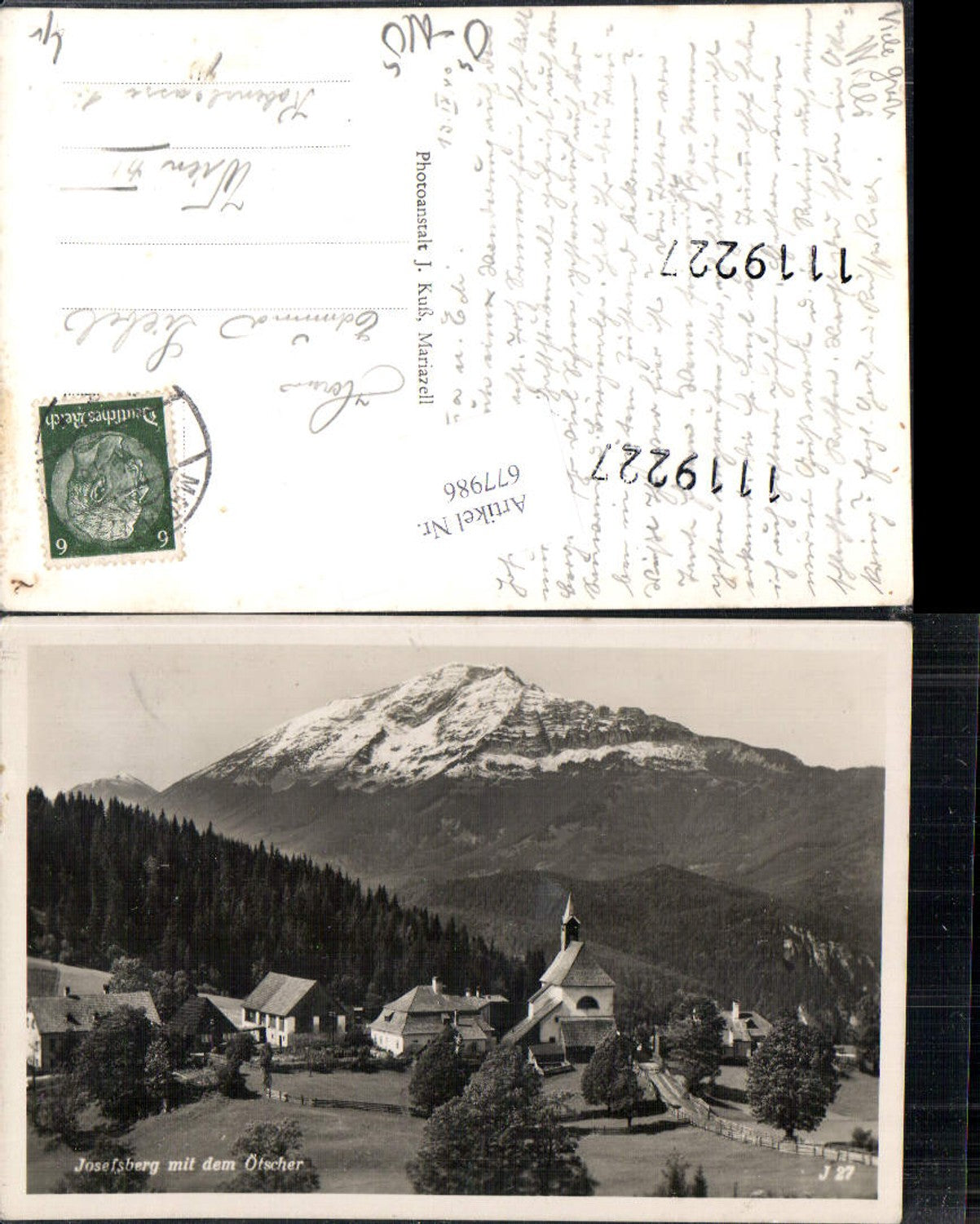 677986 Josefsberg am Ötscher Wienerbruck