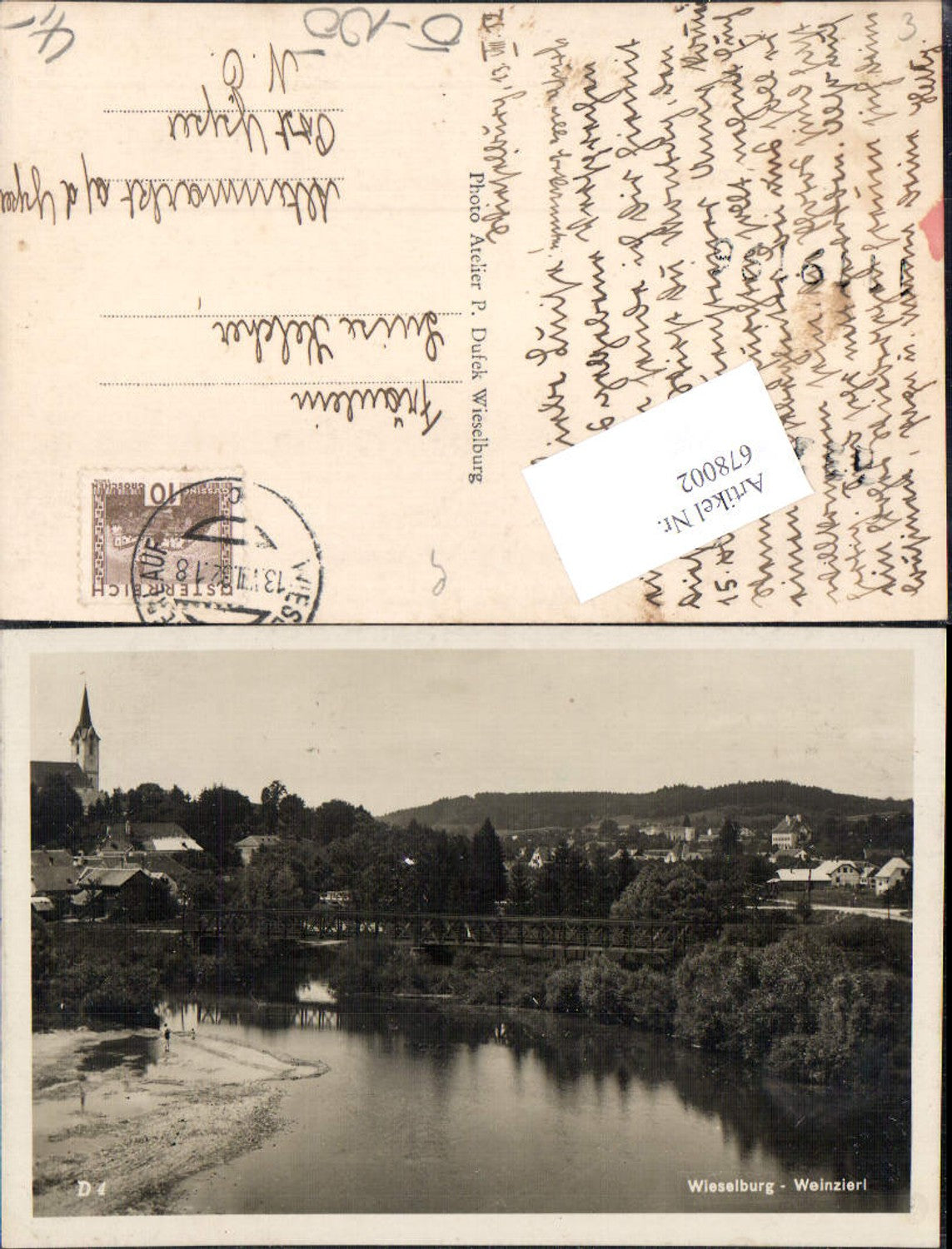 678002 Wieselburg an der Erlauf Weinzierl Brücke