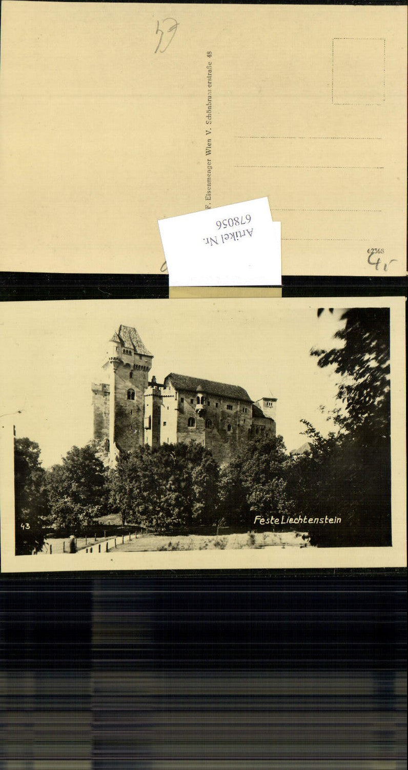 678056 Feste Liechtenstein b. Mödling