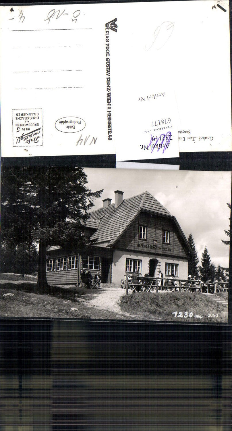 678177 Mönichkirchen am Wechsel Gasthaus Zum Enzian