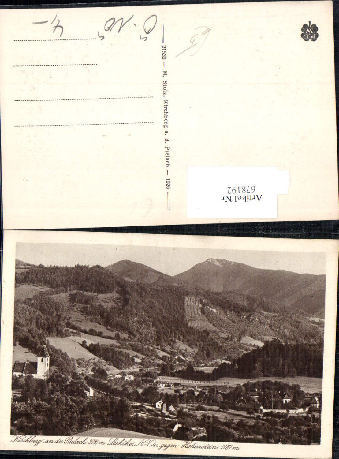 678192 Kirchberg an der Pielach