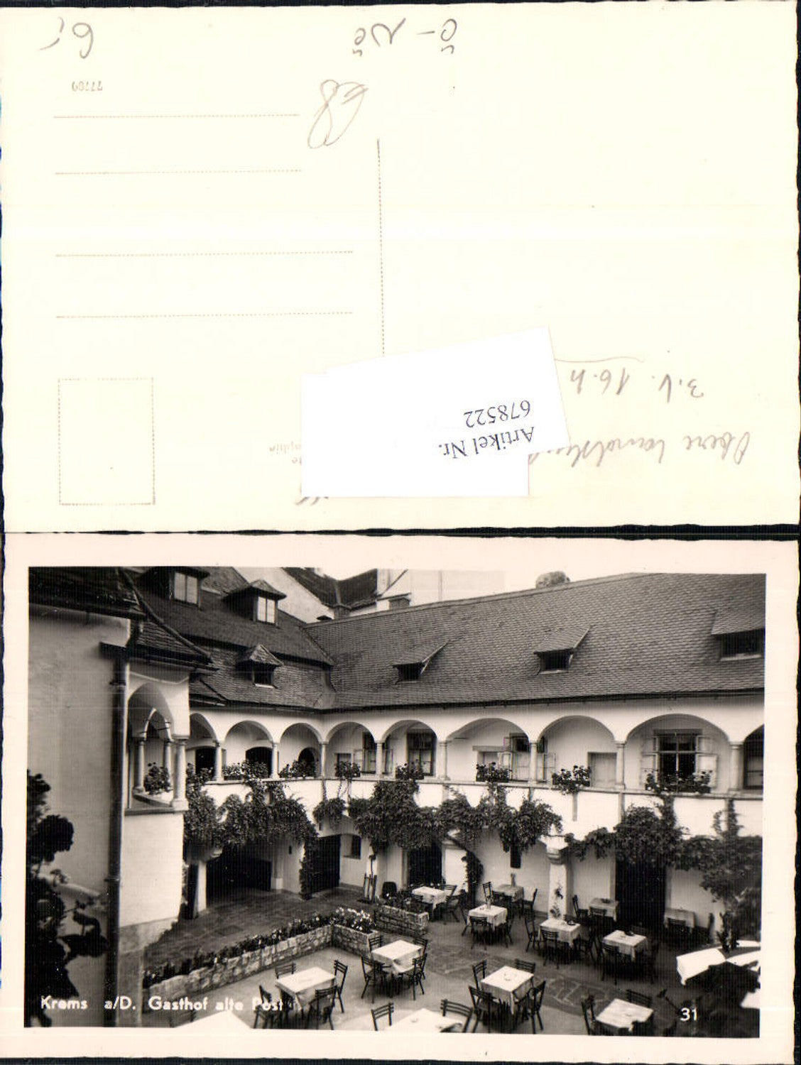 678522 Krems an der Donau Gasthaus Alte Post