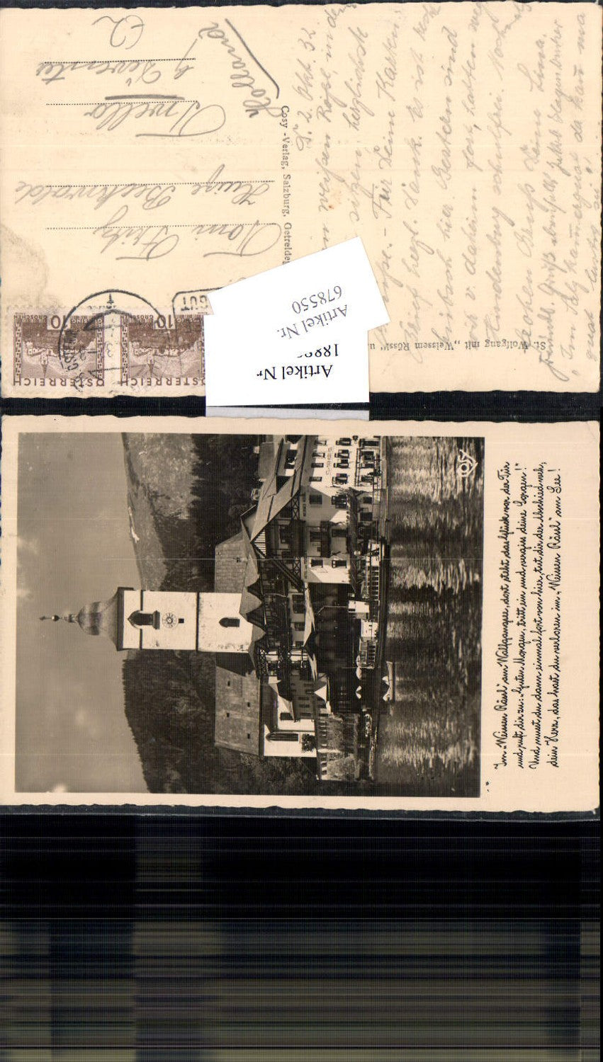 678550 St. Wolfgang am Wolfgangsee